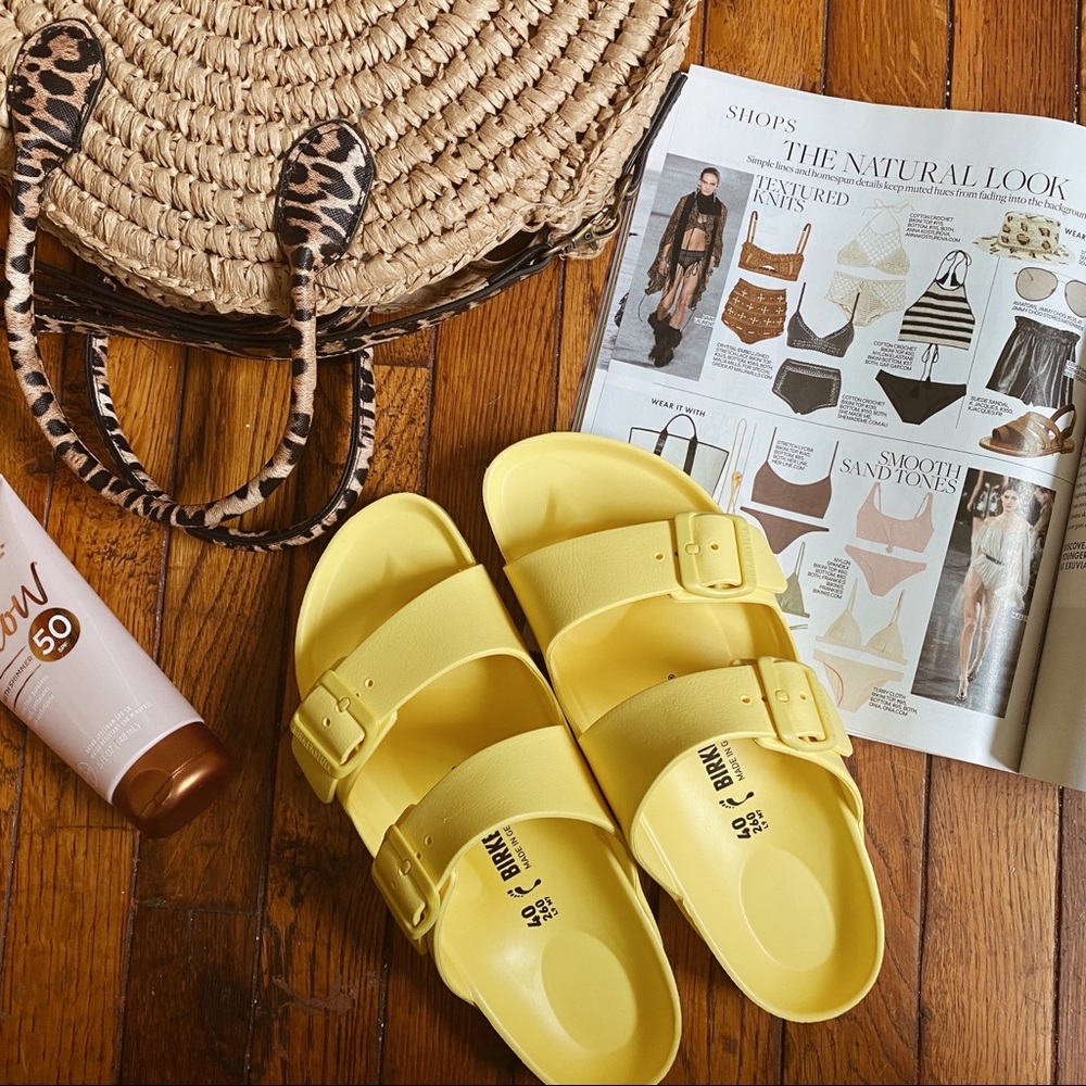 Birkenstock Arizona EVA in Vibrant Yellow